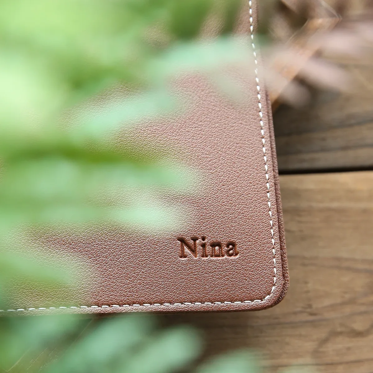 porte-passeport personnalisé avec nom, 1 pièce, en cuir, accessoires de voyage personnalisés, cadeaux faits à la main pour amis