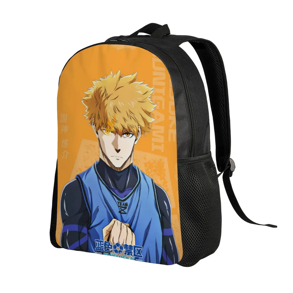 sac à dos tendance pour femmes, sac d'école pour enfants, sac à dos pour ordinateur portable, sac à bandoulière de voyage pour enfants, anime blue locks