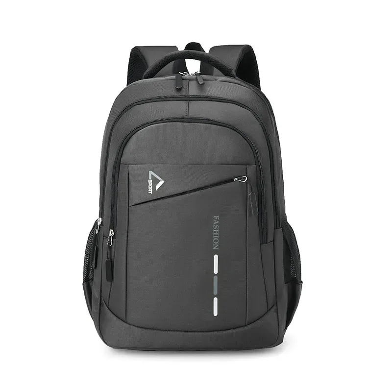 sac à dos léger et décontracté pour hommes, sac d'ordinateur d'affaires, tendance, lycée, étudiant, grand