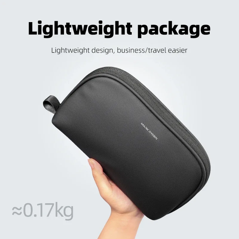 sac de rangement pour accessoires numériques mark ryden, organiseur électronique portable de voyage, sac à main multi-poches