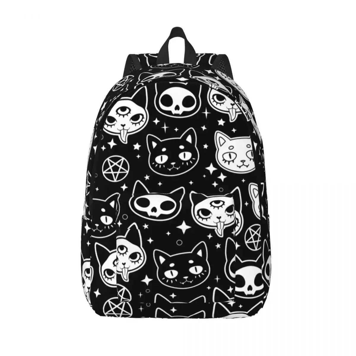 sac à dos chat magique sorcellerie pour garçon et fille, sac à dos d'école pour enfants, sac de jour préscolaire primaire, cadeau