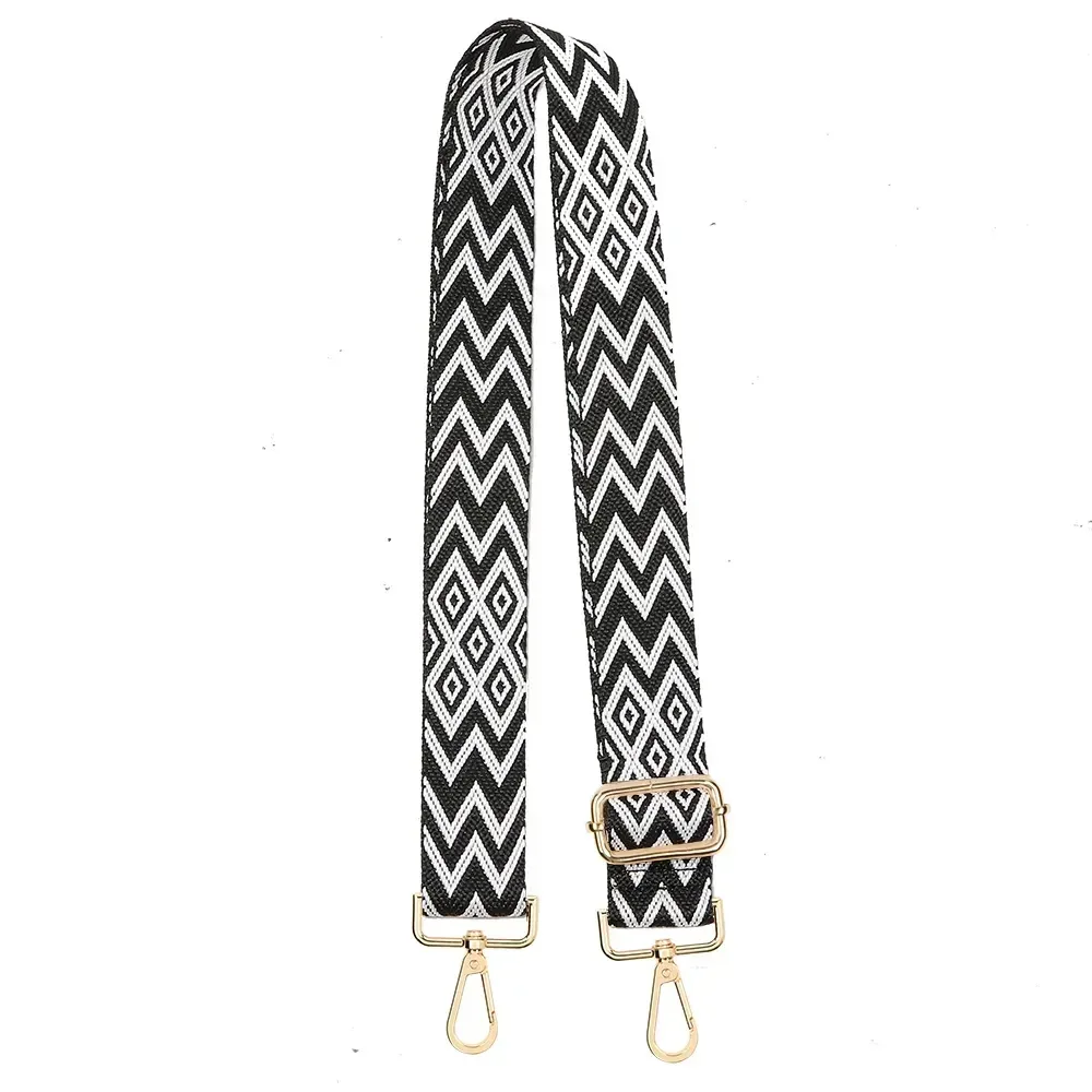 ike marti-sac à bandoulière en nylon et coton pour femme, plusieurs sangles colorées, accessoires de sac initiés, ceinture réglable