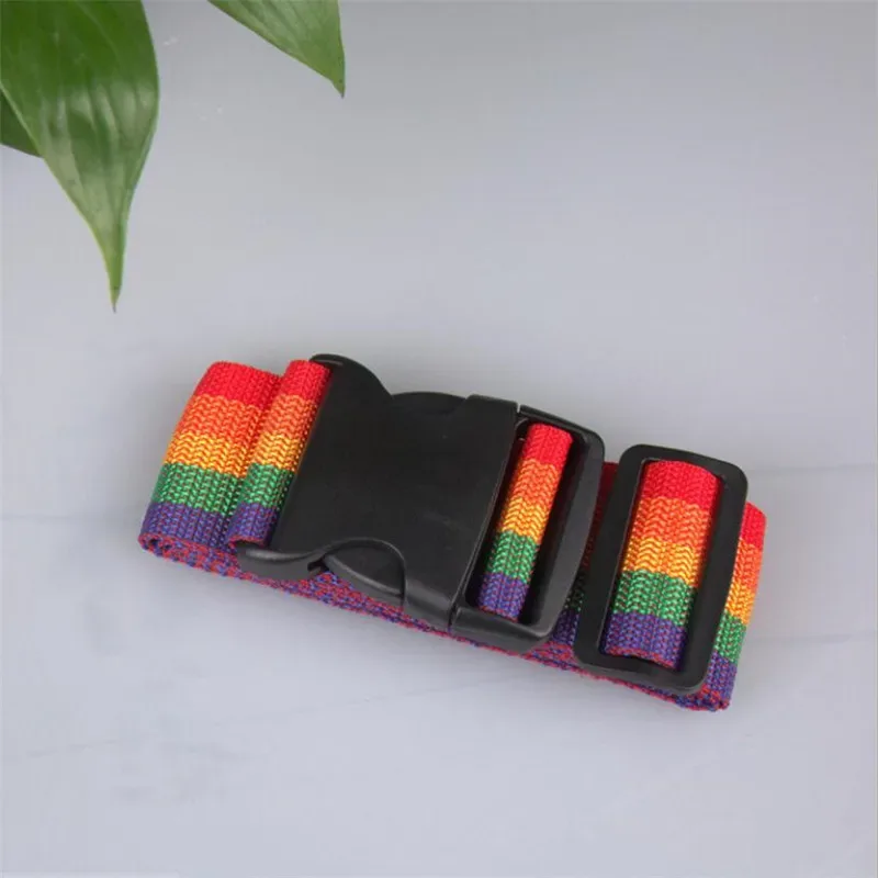 sangle de bagage réglable de voyage avec verrouillage par mot de passe, ceinture d'emballage, verrouillage sécurisé des bagages, sangles en nylon antivol, environnement de sac de camping