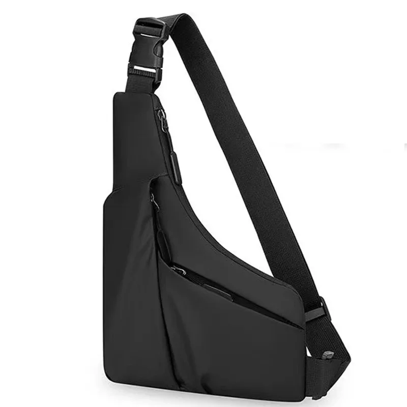 sac de poitrine polyvalent et décontracté pour hommes, option multicolore, sac à bandoulière pour les sorties quotidiennes