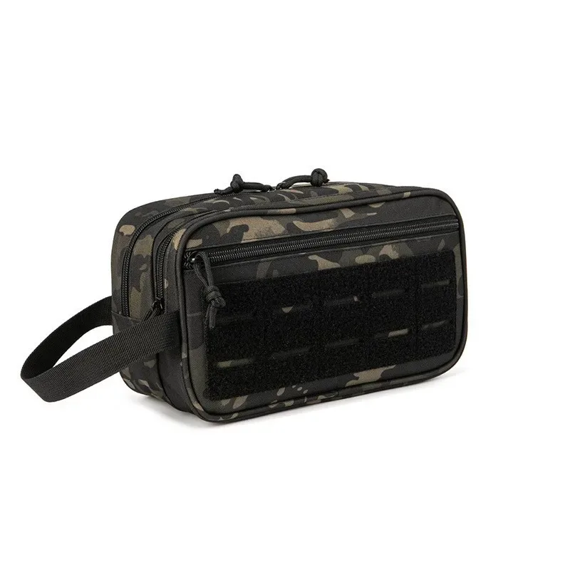 sac de toilette tactique homefish pour hommes, sac d'hygiène, pochettes molle, petite trousse de toilette, trousse de rasage pour hommes, trousse de voyage, maquillage