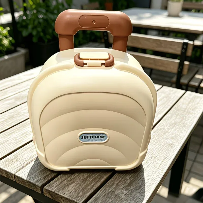 la valise avec poignée télescopique est facile à transporter et convient aux trajets quotidiens, aux voyages et à d'autres occasions.