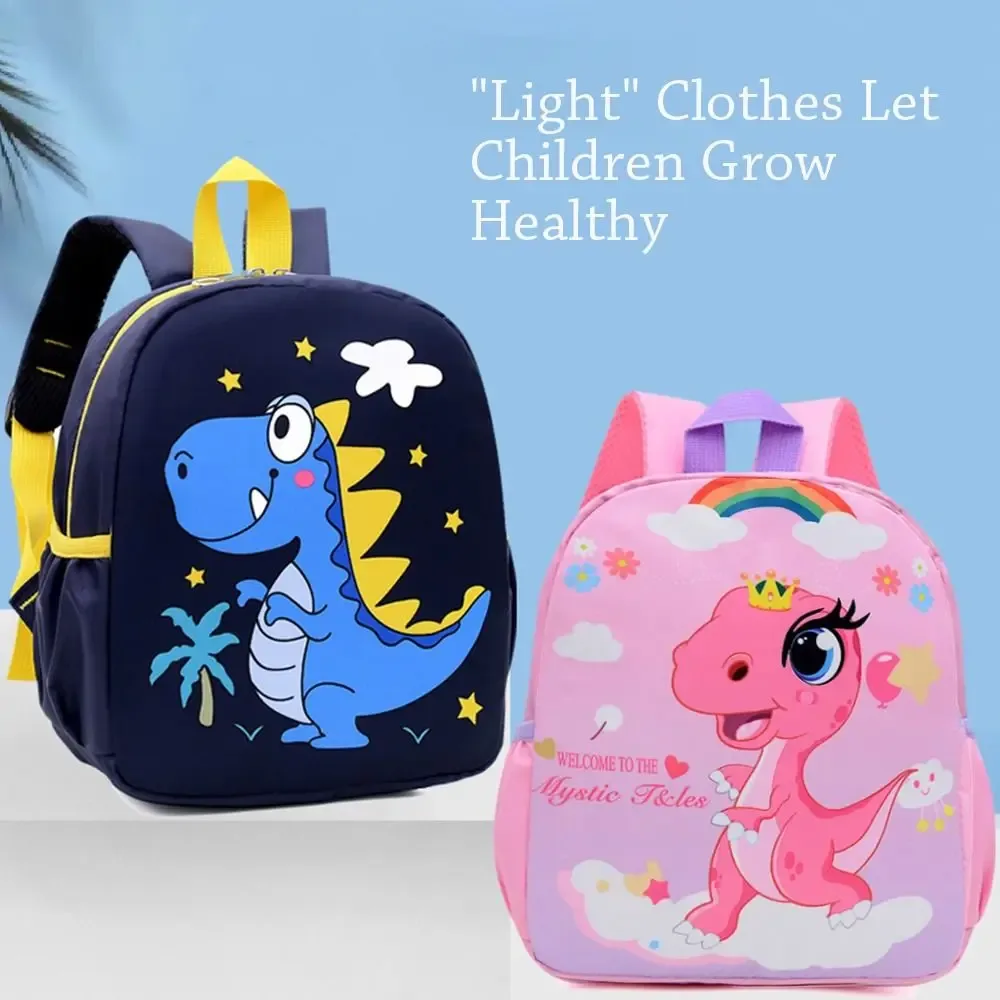 sac à dos de maternelle à motif de dessin animé, sac d'écolier, sac à main dinosaure