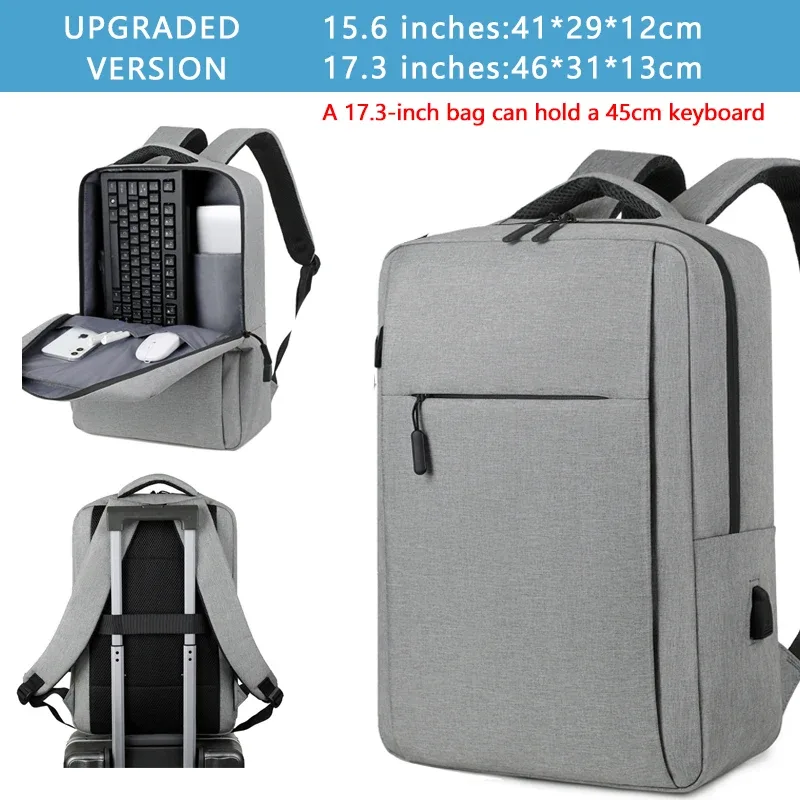 sac à dos personnalisé avec logo, sacoche pour ordinateur portable en nylon de 15 et 17 pouces, sac cadeau, sac à dos pour hommes d'affaires, image et nom imprimés