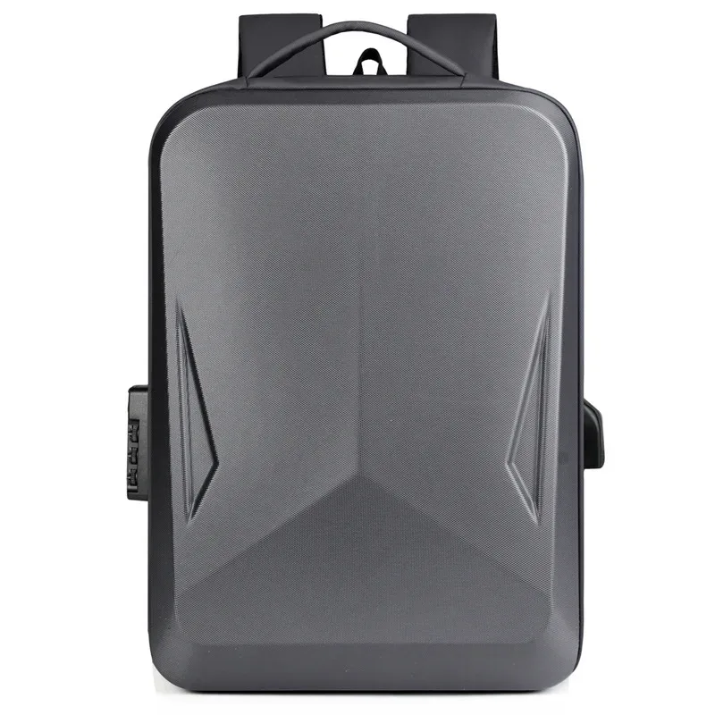 sac à dos professionnel pour homme, coque rigide, grande capacité, avec port usb, poignée télescopique, étanche, pour ordinateur portable 16 pouces, idéal pour les voyages