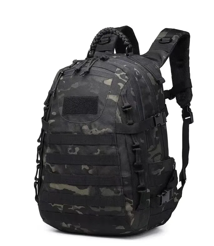 sac à dos d'extérieur 35l, camouflage étanche, camping, randonnée, grand sac de sport résistant à l'usure