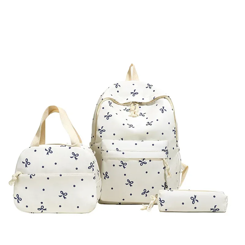 1 ensemble de sacs à dos 3 en 1 pour femmes, étudiantes, grande capacité, sac à dos de voyage décontracté, sac à dos élégant et polyvalent pour ordinateur portable, pour l'école