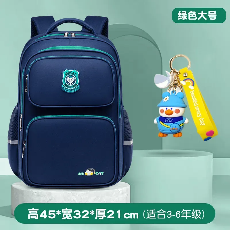 sac à dos d'école primaire étanche pour enfants, grands sacs orthopédiques de voyage pour garçons et filles