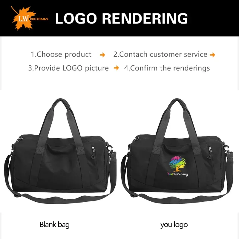 sac de sport pour homme avec logo, sac de gym, sac de yoga, sac de rangement, sac de voyage pour femme, vente en gros, image personnalisée