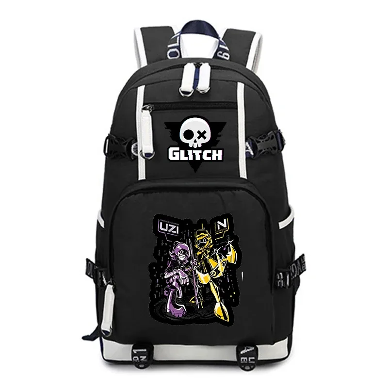 sacs d'école anime murder drones pour hommes et femmes, sac à dos de voyage de grande capacité, sac à dos pour ordinateur à la mode, cartable d'extérieur pour adolescents