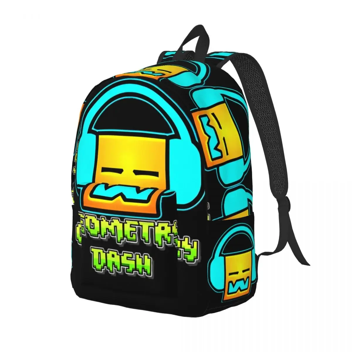 idées de gd géométrie cube gaming dash sac à dos pour hommes femmes mode étudiant randonnée voyage sac à dos collège sac à bandoulière cadeau