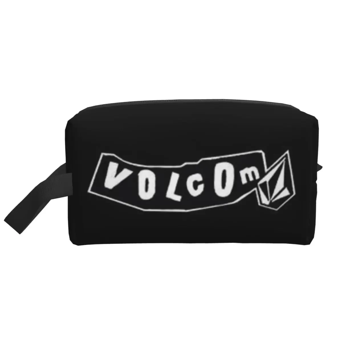 v-volcom – trousse de maquillage avec logo, organisateur de cosmétiques, trousse de toilette, trousse à cosmétiques pour femmes, trousse de voyage pour la beauté, trousse à crayons