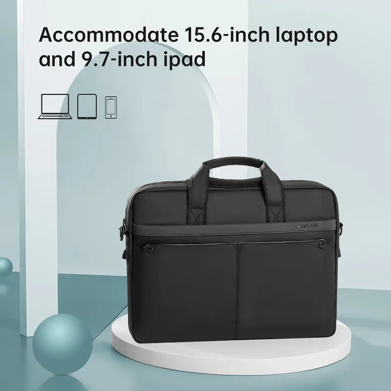 sac pour ordinateur portable mark ryden, sacoche de luxe pour homme, sac à main de créateur, sac à bandoulière professionnel, sac de travail, sac fourre-tout de bureau, mallette de rangement