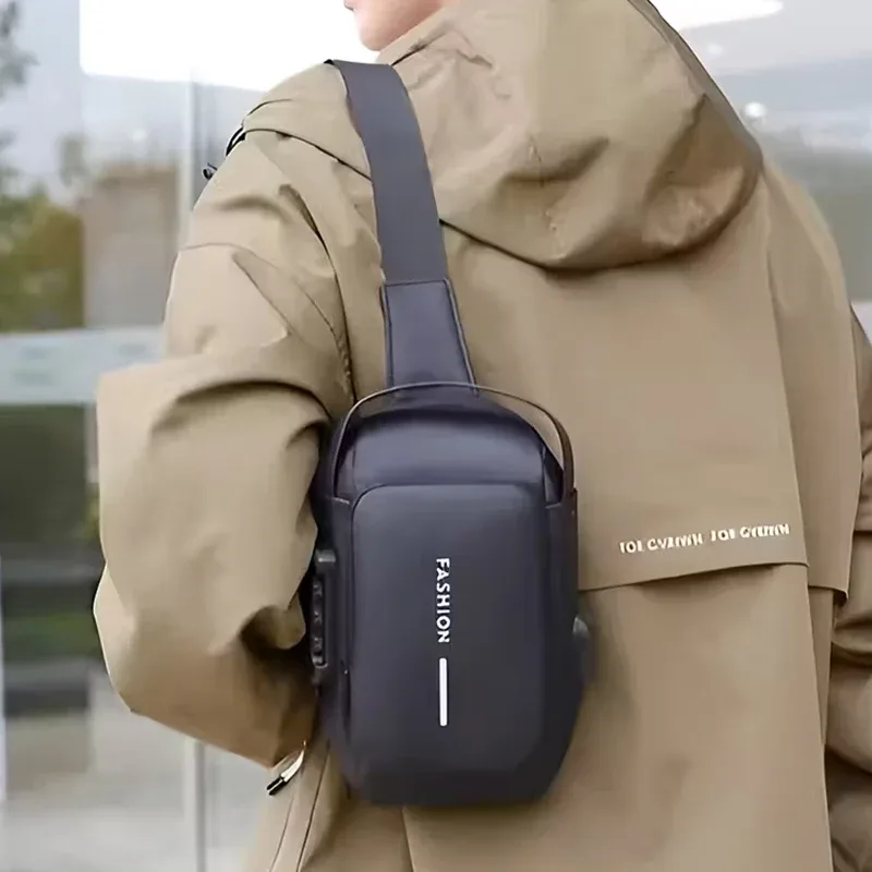 sac à bandoulière compact et pratique, design multicolore, sangle réglable, léger, pour les trajets quotidiens, les voyages en plein air, sac fonctionnel