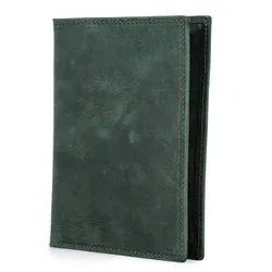 portefeuille en cuir véritable avec logo personnalisé, porte-passeport de voyage mince, document de voyage rfid minimaliste, portefeuille d'évaluation