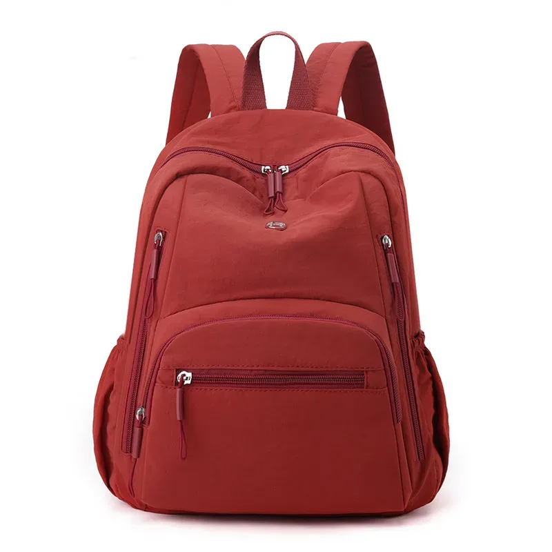 nouveau tissu en nylon imperméable léger grande capacité sac à dos à bandoulière série bouffante simple marée de déplacement dames sacs à bandoulière
