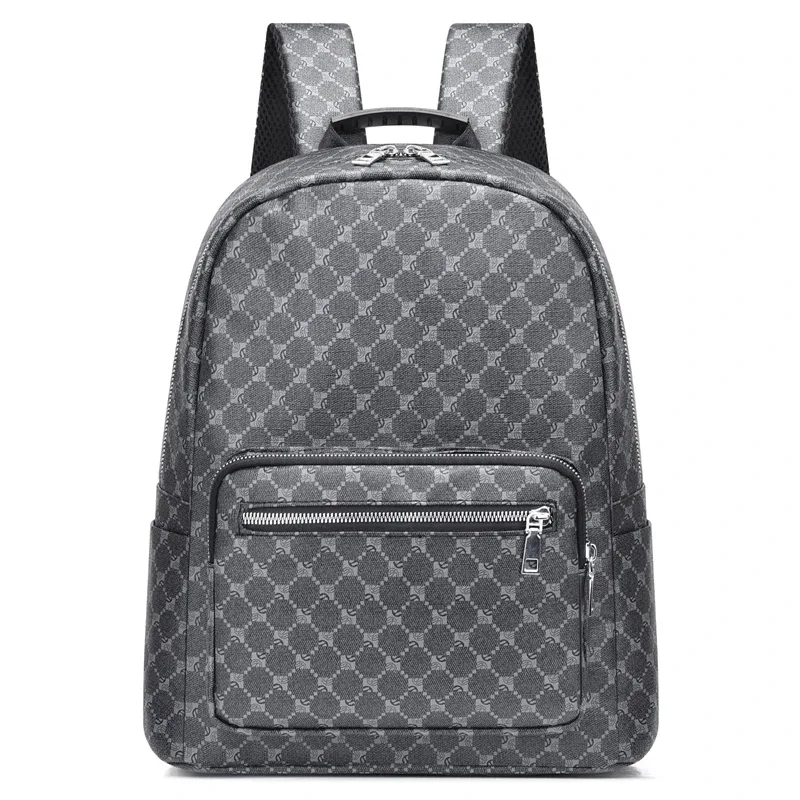 sacs à dos en cuir multifonctions pour femmes et hommes, sac à dos de luxe, designer mochila, initié à l'école