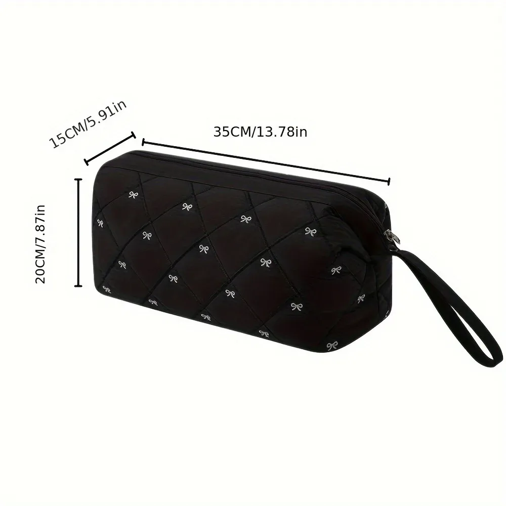 nouveau étui organisateur de cheveux de beauté de grande capacité sac cosmétique sacs de rangement cosmétiques de voyage portables avec fer à friser/sèche-cheveux