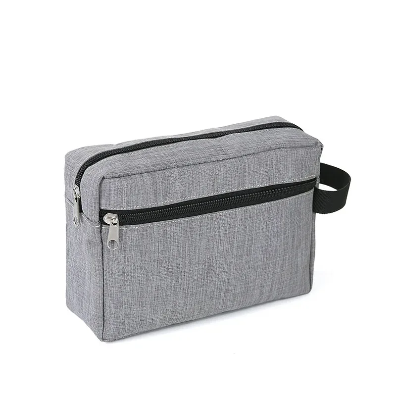 sac de toilette portable de grande capacité pour hommes, sac à cosmétiques essentiels pour femmes, sac de toilette imperméable, sac à main-ll