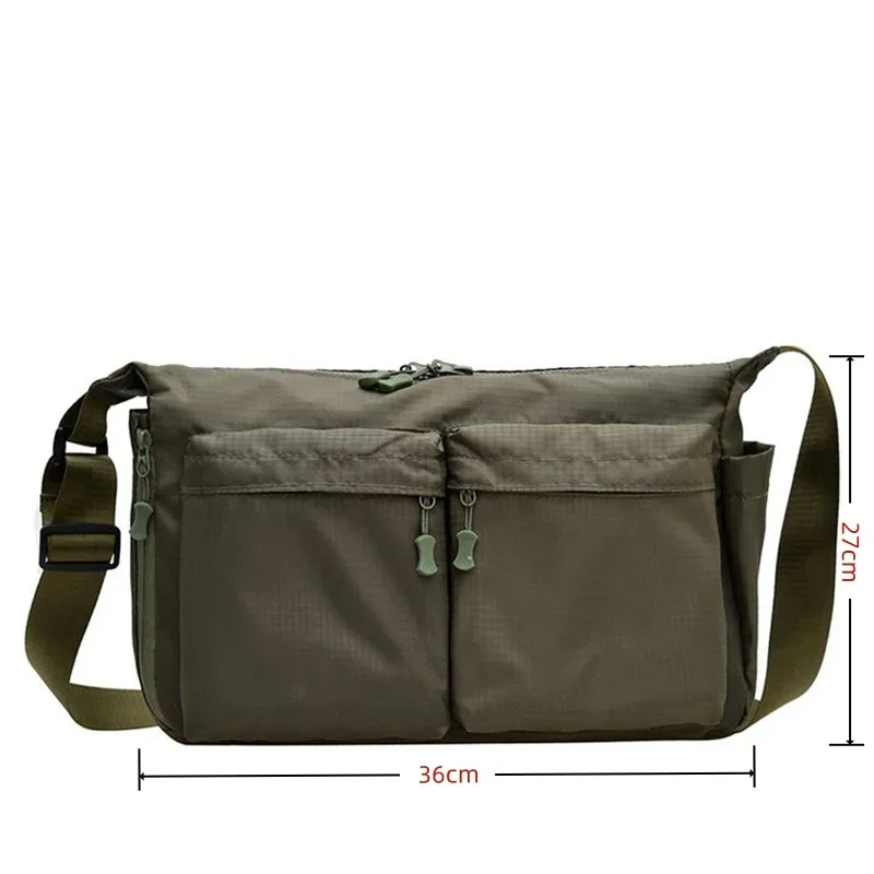 sacs messagers décontractés multi-poches pour femmes, sac à bandoulière en nylon tendance, grands sacs à main pour femmes, sac de voyage et de shopping pour femmes