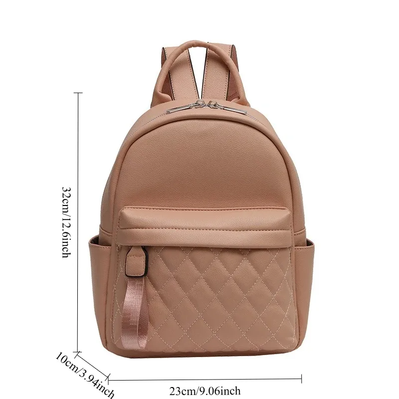sac à dos avec nom brodé pour femmes, sac en pu, mode dames, cadeau de haute qualité, sac à dos personnalisé pour filles, petit sac à dos d'extérieur