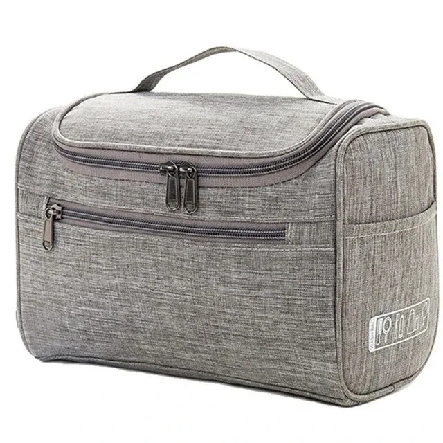 sac à cosmétiques portable suspendu, organisateur de rangement pour articles de toilette de voyage, trousse de toilette pour hommes et femmes, accessoire de maquillage