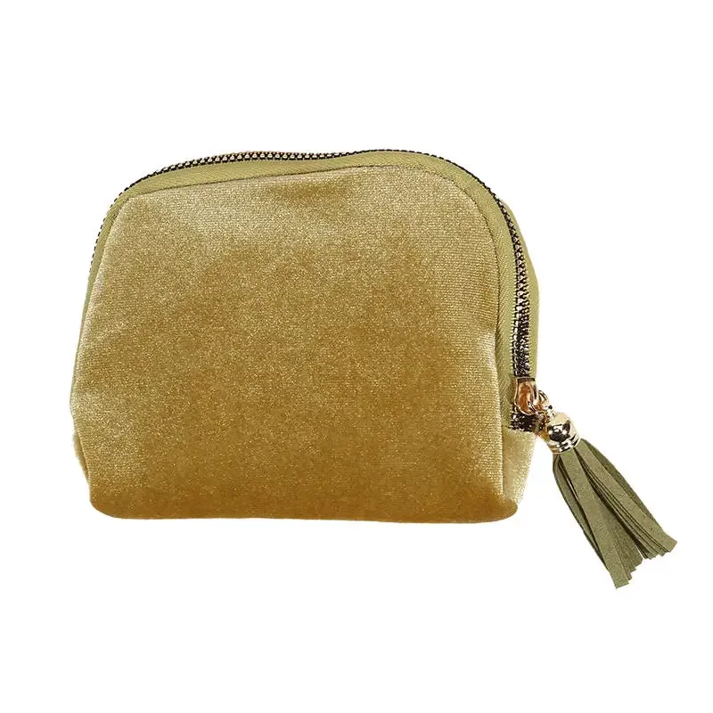 sac de rangement pour bijoux exquis avec pendentif pompon, pochette zippée pour bagues, grande capacité, sac de voyage pour bracelets en cristal