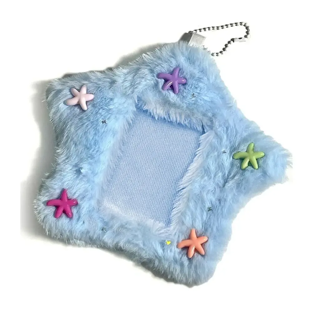 étui à cartes photo en peluche, mignon, dessin animé, lapin, chien, chat, porte-cartes, portable, ins, porte-cartes, étudiants, idole, photos, housse de protection