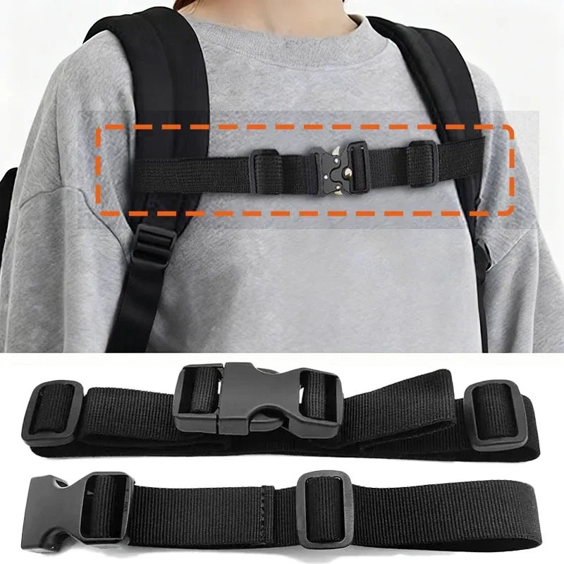 sac à dos poitrine, harnais de sangle, sangle d'épaule réglable pour sac de camping en plein air, sacs tactiques, sangles pour sac à dos