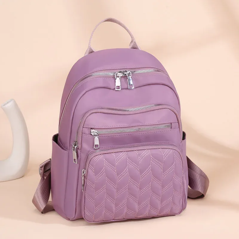 vento marea femmes sac à dos 2025 voyage décontracté imperméable femmes sacs à bandoulière femme grande capacité oxford sac à dos noir sac à main