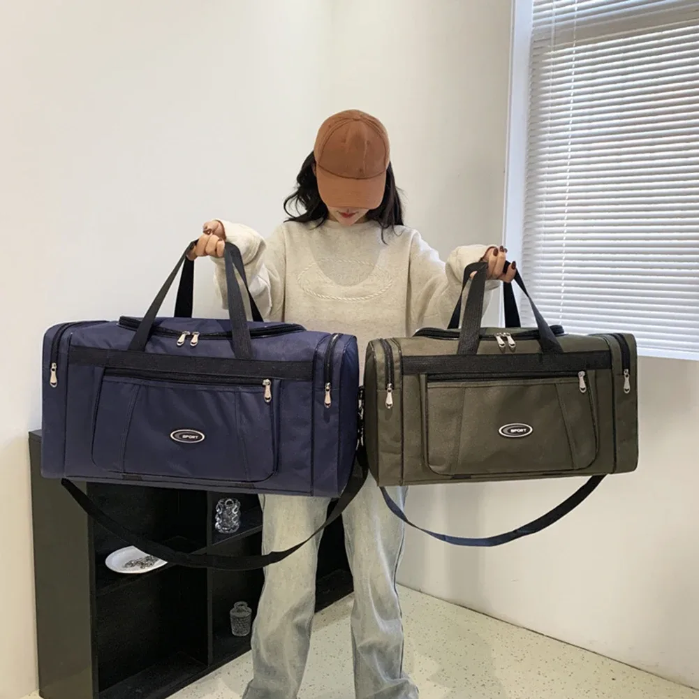 oxford – sacs de séparation sec et humide, sacs de sport portables de grande capacité, multifonctionnels, résistants à l'usure, fermetures éclair latérales pour voyage et natation