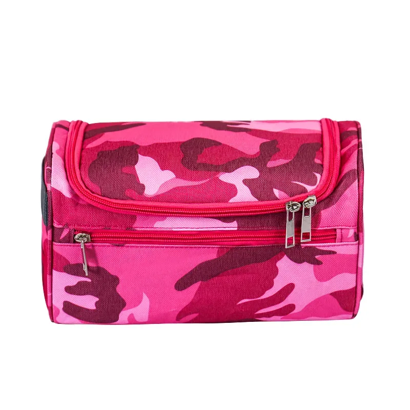 sac à cosmétiques de camouflage de maquillage, organisateur de voyage unisexe, trousse de toilette, sac de rangement, pochette de lavage étanche suspendue de grande capacité