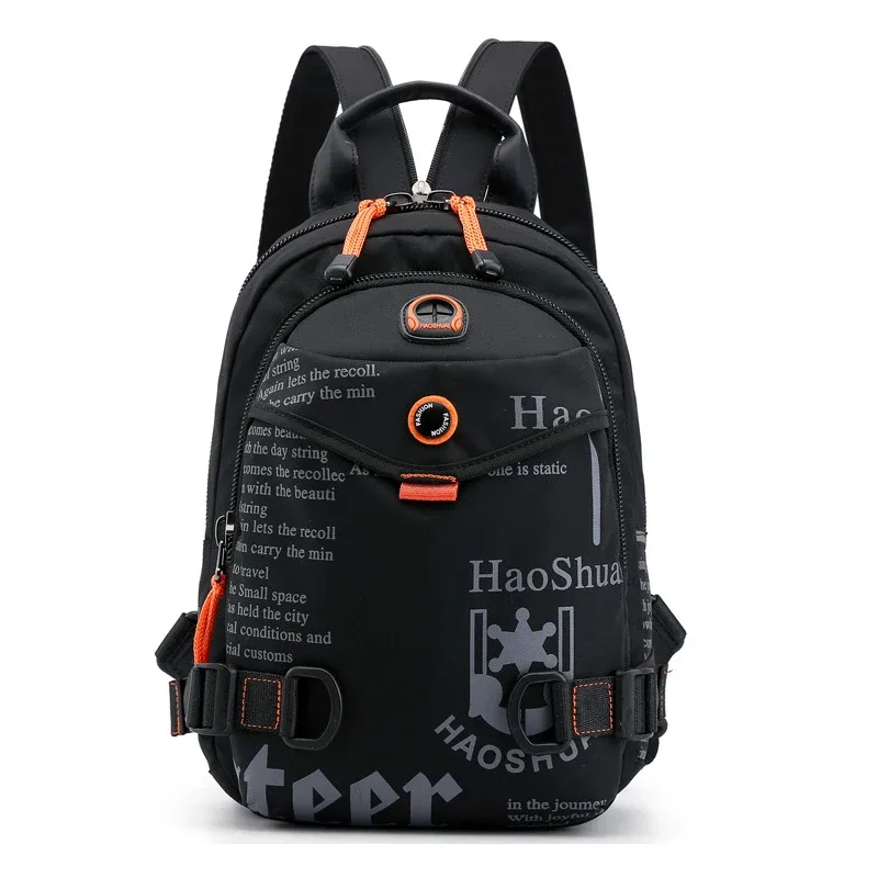 sac à dos de haute qualité pour hommes, petit sac à dos de voyage à la mode en nylon, sac d'école décontracté pour adolescents, sac à bandoulière mochila