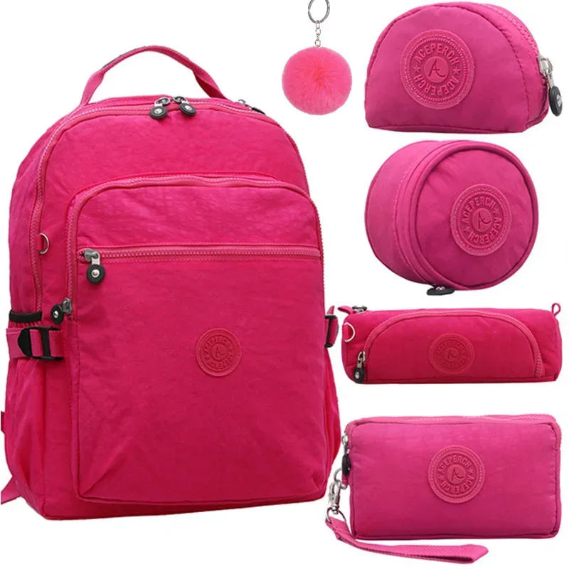 aceperch femmes sacs à dos originaux filles multifonction école sac étanche mochila escolar mujer voyage grande capacité sac à dos