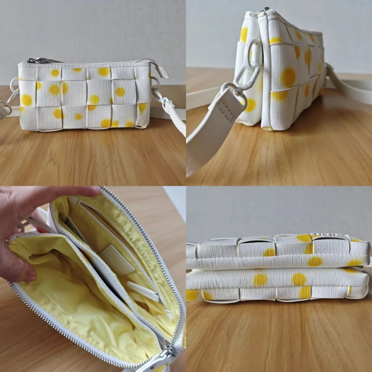 sac bandoulière polyvalent d'inspiration européenne, américaine et espagnole, sac décontracté tissé simple