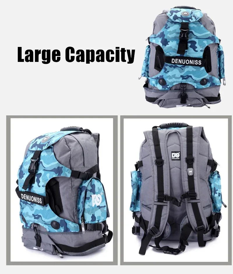 sac à dos de transport de patins à roulettes pour hommes et femmes, chaussures de patinage en ligne, sac à dos de rangement de patins à glace pour enfants, sacs de sport de plein air