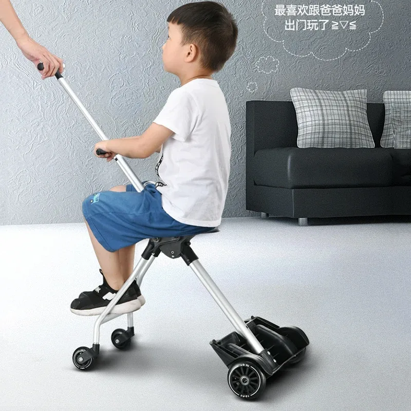valises pour bébés sur lesquelles les enfants peuvent monter, bagages de voyage, bagages à roulettes pour les personnes paresseuses, valise à roulettes légère et intéressante de 20 pouces