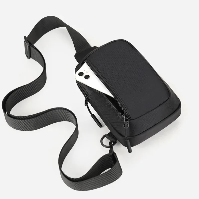 nouveau sac de poitrine de sport pour hommes, petit sac à dos adapté à un usage quotidien, sacs à bandoulière, sac messager pour téléphone portable, sac de taille pour téléphone portable