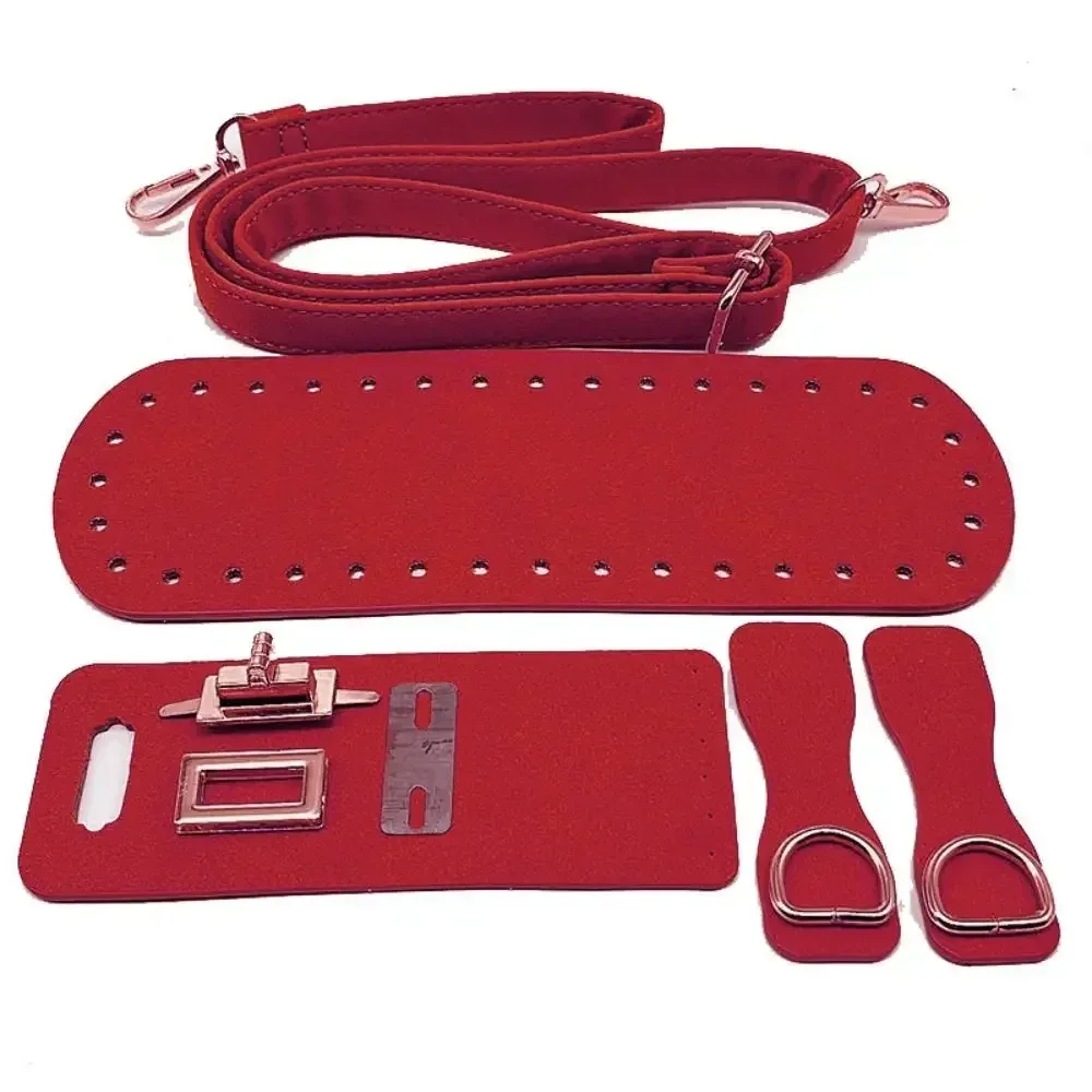 sac à main astronomique en cuir pu, sangle initiée, ensemble tissé pour bricolage, accessoires de sac à dos faits à la main, 1 pièce, 3 pièces