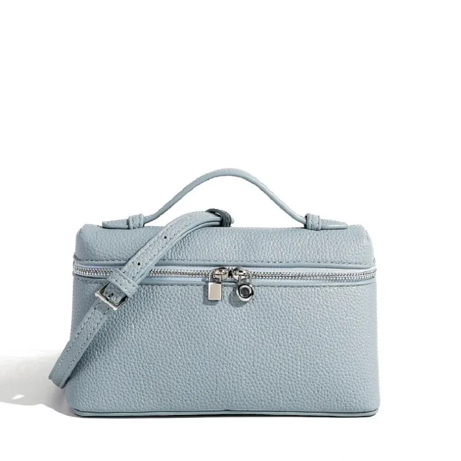 sac à bandoulière en cuir grainé de litchi, style premium et de niche, sac pour femme simple et tendance, sac à main mini exquis, sacs bandoulière.