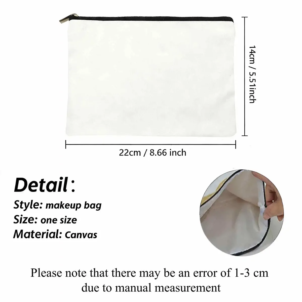Pochette cosmétique personnalisée avec nom, sac de voyage grande capacité, cadeau idéal pour la fête des mères et la remise des diplômes
