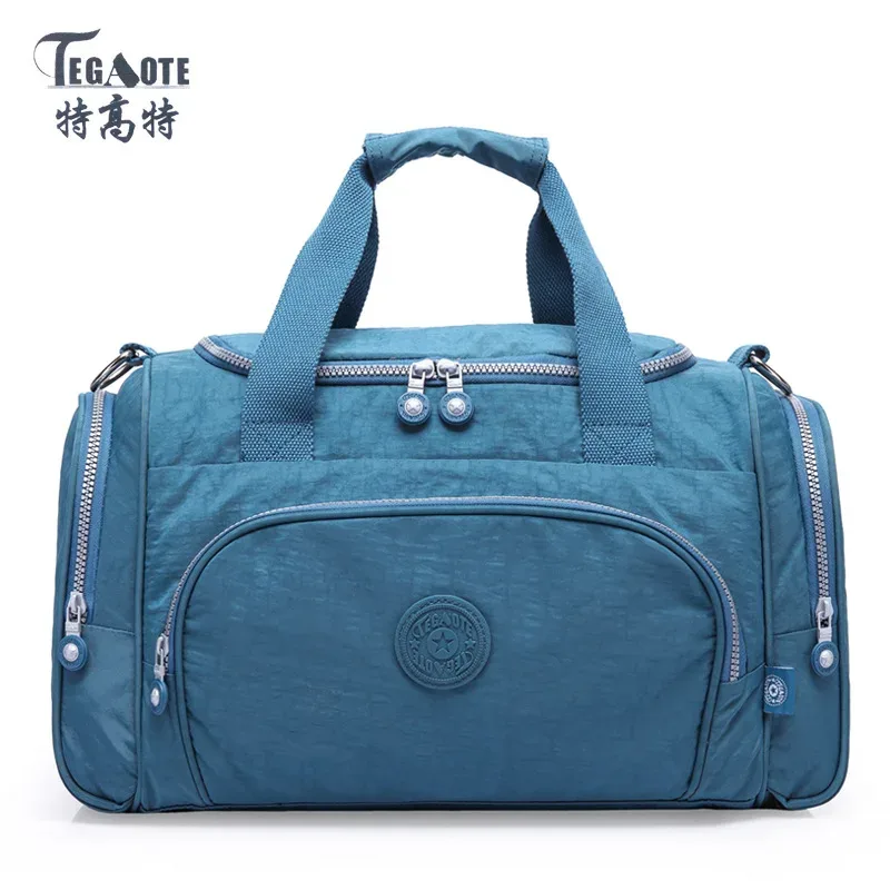 sacs à main en nylon de marque pour femmes, sac de voyage léger, sac de voyage à main, bagage à main pour voyage