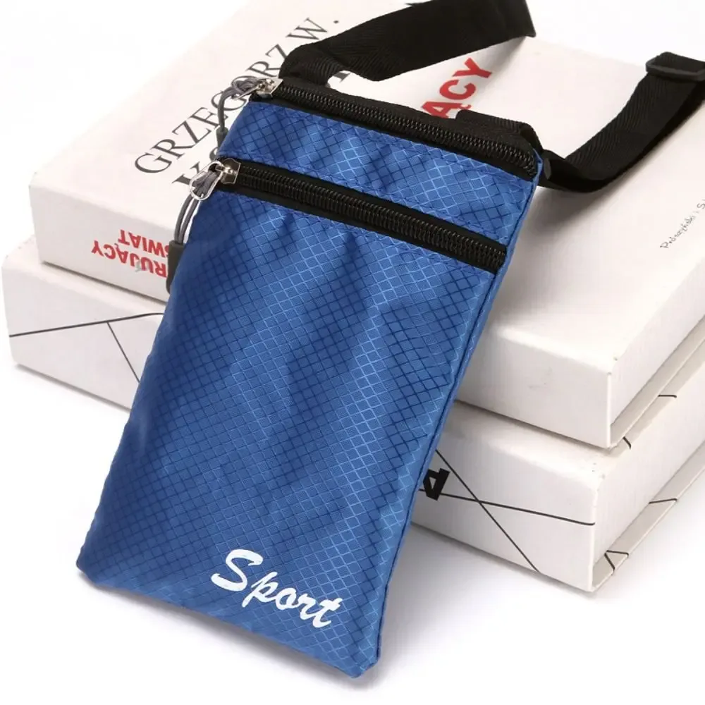 sac de téléphone solide à la mode, carré simple initié, sacs à bandoulière, sac de confrontation extérieur, porte-monnaie, sac de rangement de lettres