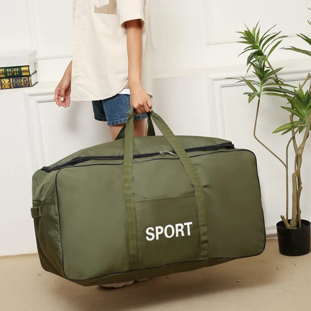 grand sac de camouflage 600d pour hommes, grand sac épais et imperméable en tissu oxford, artefact mobile, grand rangement, sacs de voyage, sac de sport