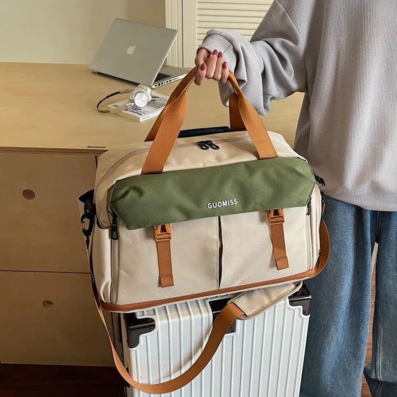 flying stars – sac à main de grande capacité pour femmes, sac à bandoulière de voyage, fitness, sport, natation, séparation humide et sèche, grand sac