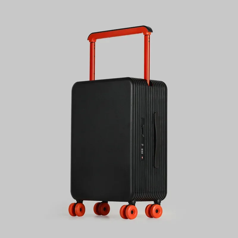 nouvel ensemble de bagages 2026 à poignée large, valise à roulettes avec boîte à maquillage, robuste et durable, pour voyages